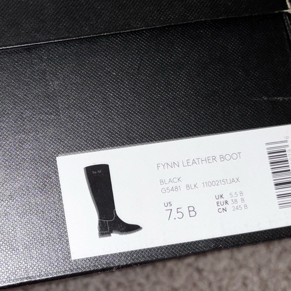 NEW IN BOX ! Coach Fynn Leather Boots 7.5 - Picture 7 of 7